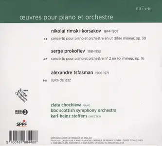 Zlata Chochieva, Karl-Heinz Steffens, BBC Scottish Symphony Orchestra - Prokofiev, Rimsky-Korsakov, Tsfasman (2015)