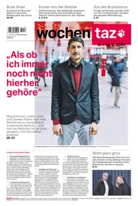 taz die tageszeitung  - 08 Febraur 2025