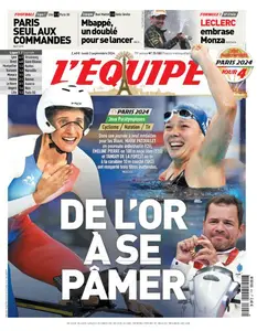 L’equipe du Lundi 2 Septembre 2024