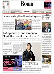 la Repubblica Roma - 13 Marzo 2025