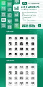 Seo & Web icons Pack 7H8KZ8R