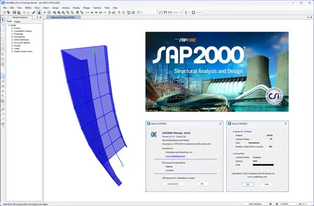 CSI SAP2000 25.3.0 (2708)