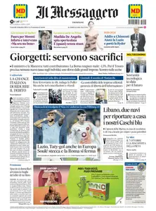 Il Messaggero Frosinone - 4 Ottobre 2024