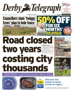 Derby Telegraph - 16 October 2025