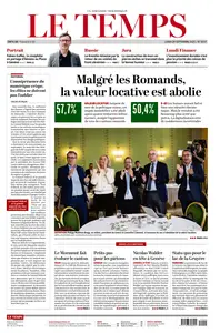 Le Temps - 29 Septembre 2025