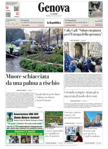 la Repubblica Genova - 13 Marzo 2025