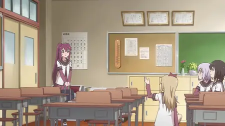 Yuru Yuri SanтШЕHai! - 07 (BDRip 1920x1080 x264 FLAC mkv" yEnc