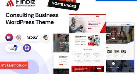 Finbiz v2.2 - Consulting Business WordPress Theme