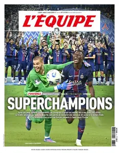 L’equipe du Jeudi 14 Août 2025