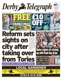 Derby Telegraph - 5 May 2025