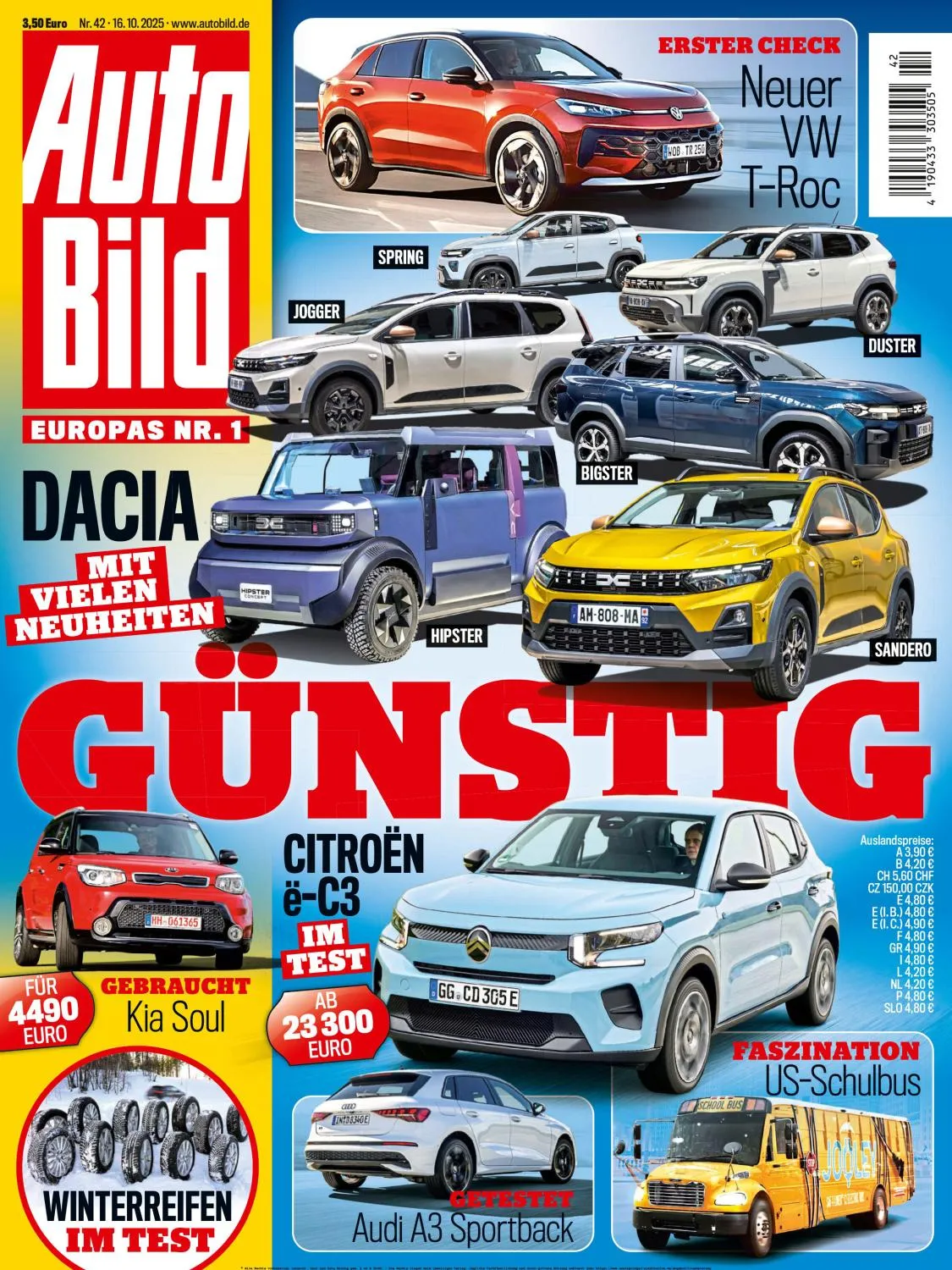 Auto Bild Schweiz - 16 Oktober 2025