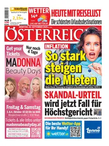 Österreich - 30 September 2025