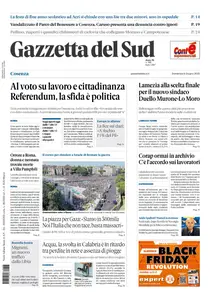Gazzetta del Sud Cosenza - 8 Giugno 2025