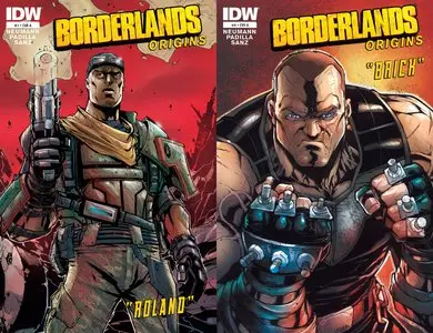 Borderlands Origins #1-4 (2012-2013) Complete