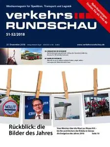 VerkehrsRundschau - 18. Dezember 2018