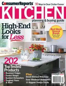 Consumer Reports Kitchen Planning and Buying Guide - October 2012
