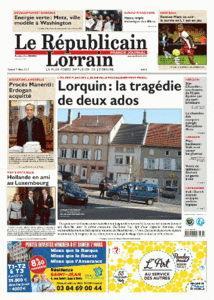 Le republicain lorrain Du Samedi 07 Mars 2015