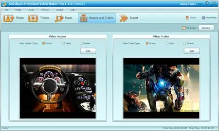 Ainishare Slideshow Video Maker 1.1.0