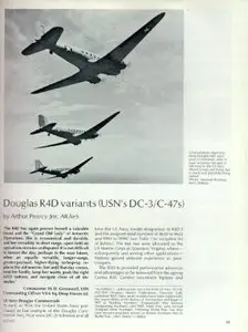 Douglas R4D variants (USN's DC-3 / C-47s) (Profile Publications Number 249)