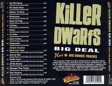 Killer Dwarfs - Big Deal (1988) [Reissue 2000]