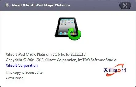 Xilisoft iPad Magic Platinum 5.5.6.20131113