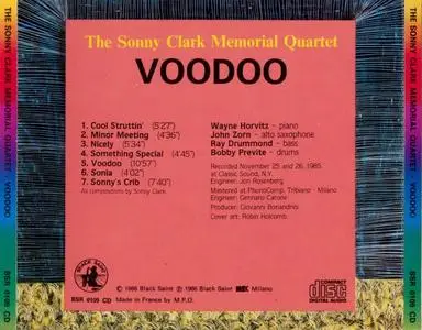 Sonny Clark Memorial Quartet - Voodoo (1986) {Black Saint}