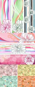 Vector Flower Mix