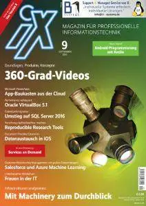 iX Magazin - September 2016