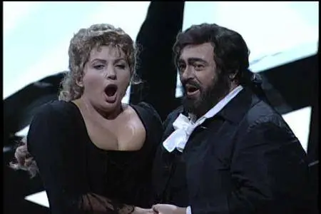 James Levine, The Metropolitan Opera Orchestra, Luciano Pavarotti, Maria Guleghina - Giordano: Andrea Chenier (2011/1997)