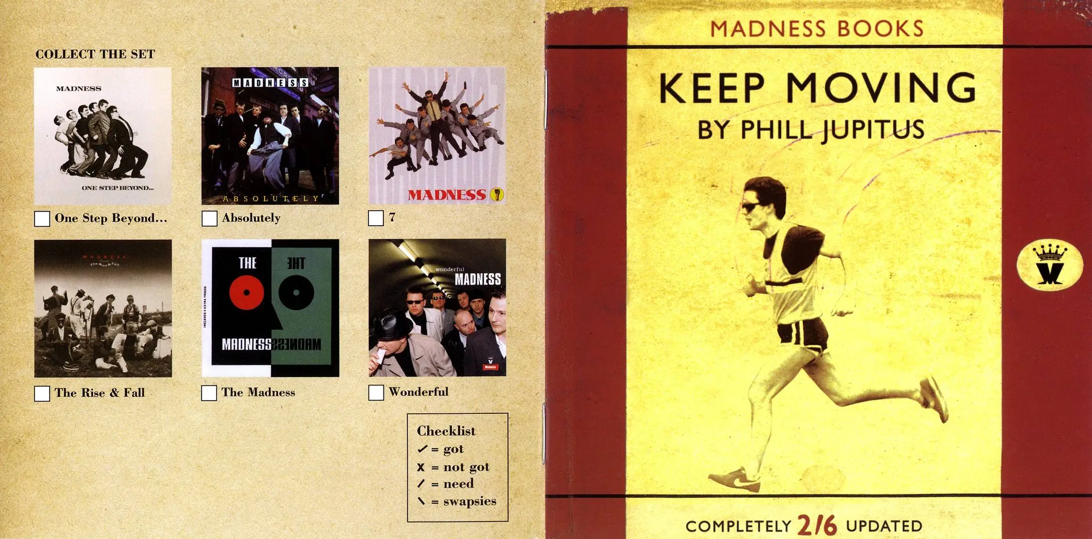 Слушать аудиокнигу назад в юность. Madness "keep moving". Madness 1984 keep moving. Madness "absolutely". Madness "one Step Beyond".