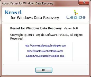 Kernel for Windows Data Recovery 14.0 (FAT & NTFS)
