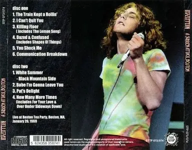 Led Zeppelin - A Sudden Attack, Boston (2CD) (2000) {Shout To The Top} **[RE-UP]**