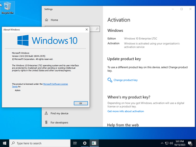 Windows 10 Enterprise LTSC 2021 21H2 Build 19044.3570 (x64) Preactivated Multilingual October 2023