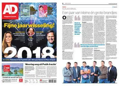 Algemeen Dagblad - Zoetermeer – 30 december 2017