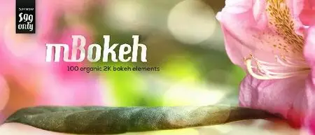 mBokeh - 100 organic 2K Bokeh Elements