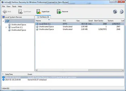 Active NTFS Data Recovery Toolkit 5.0