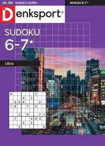 Denksport Sudoku 6-7 ultra N.190 - 18 April 2024