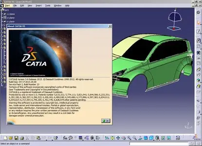 DS Catia V5-6R2013 (64bit) SP2 Update