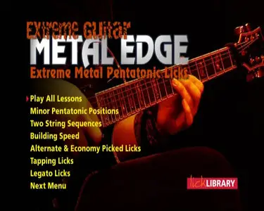 Metal Edge: Extreme Metal Pentatonic Licks [repost]