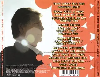 Brian Wilson - That Lucky Old Sun (2008) {Capitol}
