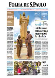 Jornal Folha de São Paulo - 21 de julho de 2013 - Domingo