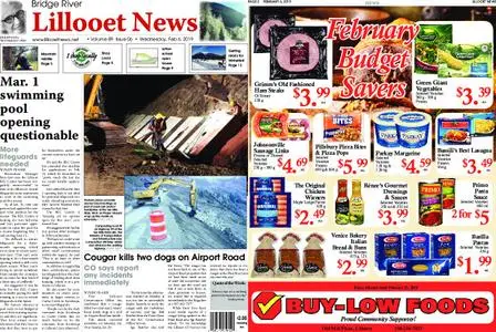 Bridge River Lillooet News – February 06, 2019