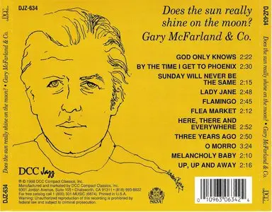 Gary McFarland & Co.- Does The Sun Really Shine On The Moon? (1968) {DCC Jazz} **[RE-UP]**