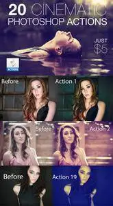 CreativeMarket - Cinematic Photoshop Actions Pack