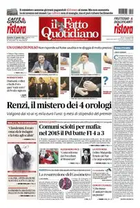 Il Fatto Quotidiano - 10 Gennaio 2016