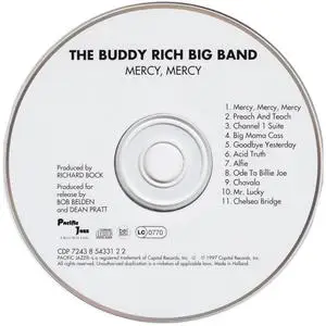 Buddy Rich - Mercy, Mercy (1968) {Pacific Jazz ‎CDP854331 rel 1997}