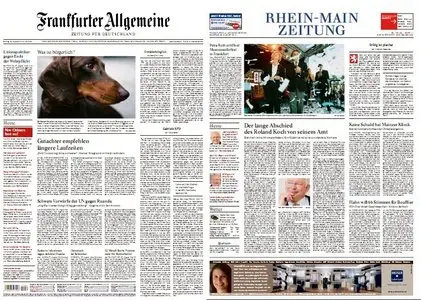 Frankfurter Allgemeine Zeitung mit RMZ vom 8. August 2010