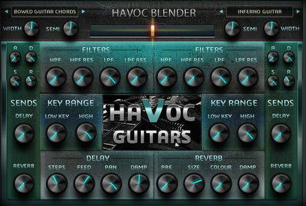 SampleCraft LLC Havoc Guitars KONTAKT