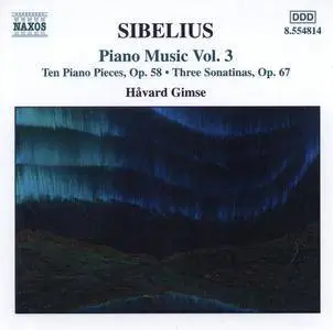 Jean Sibelius - Piano Music Vol. 3 - Havard Gimse (2001) {Naxos 8.554814}