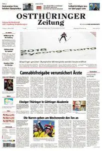Ostthüringer Zeitung Rudolstadt - 09. Februar 2018